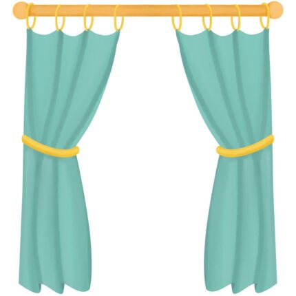 Curtains washing